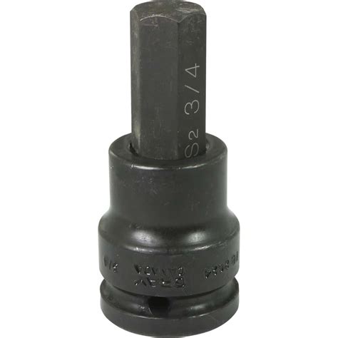 3 4 Drive Standard Length Hex Head Sockets Impact Black Industrial Gray Tools Online Store