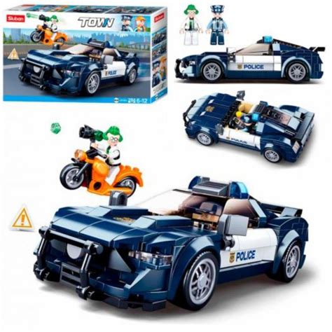 Конструктор SLUBAN Полиция 284 дет – фото, отзывы, характеристики в ...