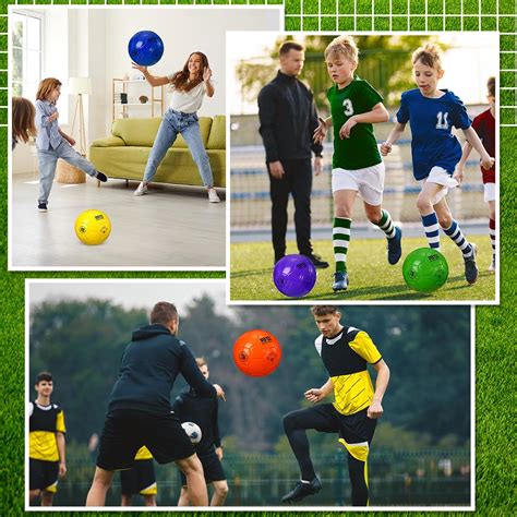 Shappy 2 pelotas de fútbol a granel con bomba, bolsa de malla, tamaño