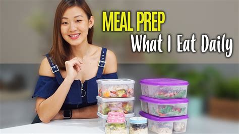 What I Eat Daily Meal Prep Recipes Joanna Soh Youtube