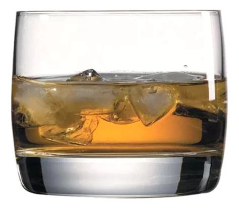 Vaso Whisky Cristal Set X Unid Tragos Nude Ml Original