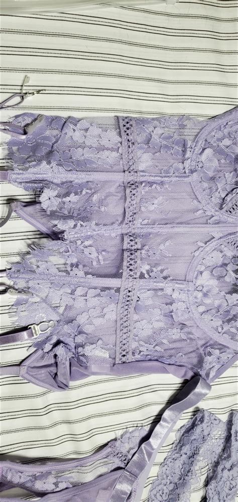 Mo Finance Avidlove Lingerie For Women Piece Floral Lace Garter Lingerie Set Underwire