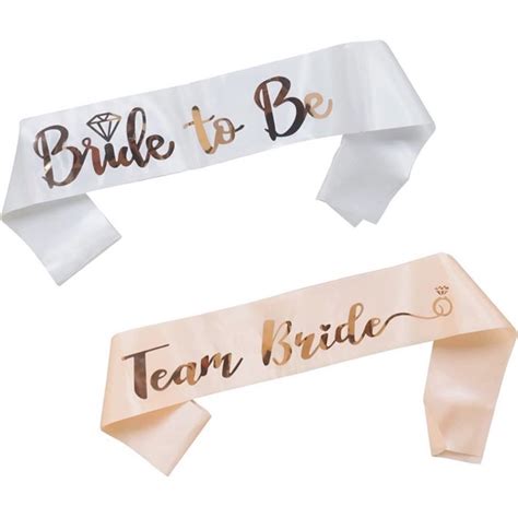 Faixa para Despedida de Solteira Chá de Lingerie Bride To Be para Noiva