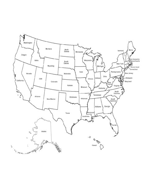 Editable United States Maps