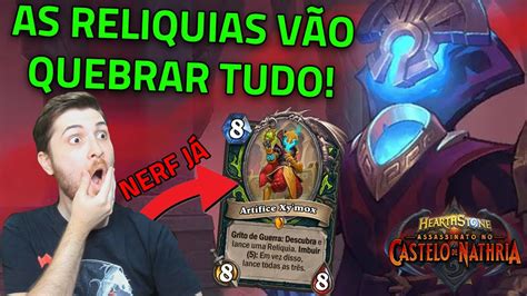 Hearthstone As Novas Relíquias de Demon Hunter são INCRÍVEIS Prepara