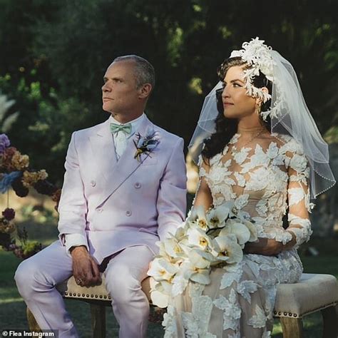 Red Hot Chili Peppers Bassist Flea 59 Steps Out With Pregnant Wife Melody Ehsani 42 In New