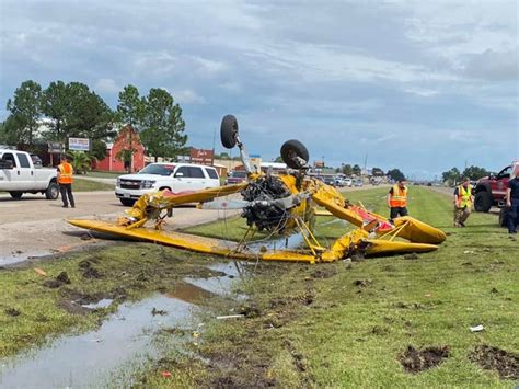 Incredible Video Of Plane Crash On Texas Highway