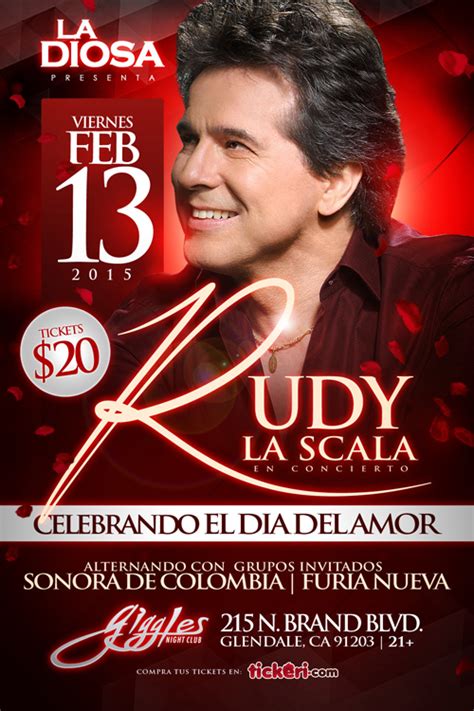 Rudy La Scala en Los Angeles Tickets 02/13/15