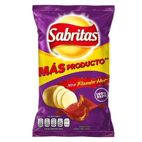 Caja Sabritas Flaming Hot 45 Gms C U Rappi