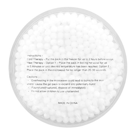 Small Round Hot And Cold Pack Totally Promotional