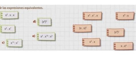 Unir Las Expresiones Equivalentes Brainly Lat