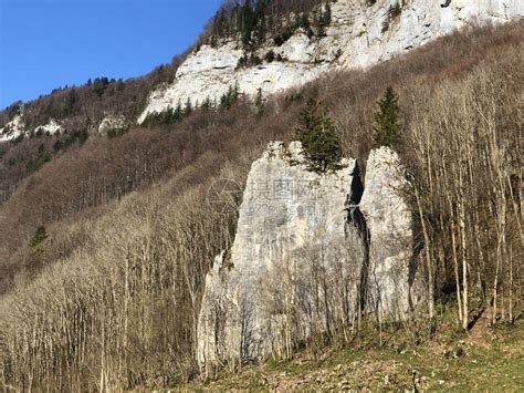 Alpstein山脉的高山景观和岩石山峰阿彭策尔内罗登AI高清图片下载 正版图片506021369 摄图网