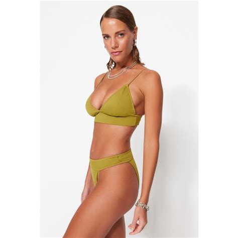 Trendyol Bikini Set Green Plain EPonuda