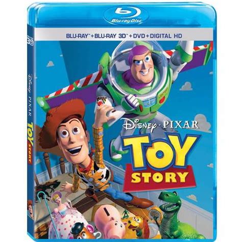 Toy Story (Blu-ray + Blu-ray 3D + DVD + Digital HD) - Walmart.com - Walmart.com