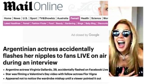 Blooper Hot Filtran Un Video De Virginia Gallardo Al Desnudo Cambi Ndose Detr S De Escena