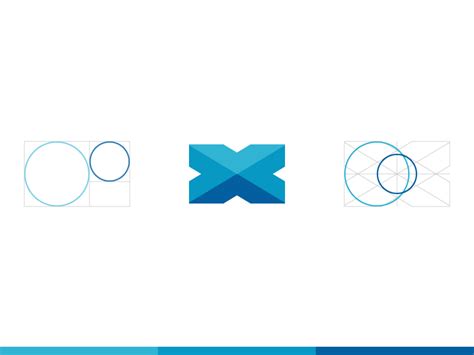 Golden X Logo Logodix