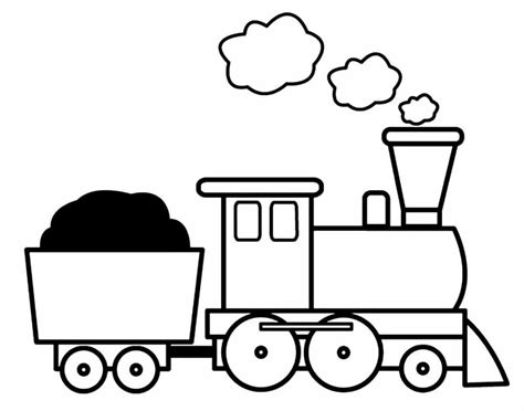 Desenho De Um Trenzinho - 10