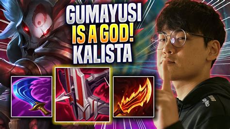 GUMAYUSI IS A GOD WITH KALISTA T1 Gumayusi Plays Kalista ADC Vs Kai