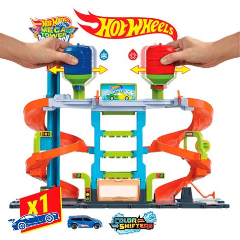 Игровой набор Hot Wheels Mattel HDP автомойка с машинкой шт Хот Вилс купить с доставкой