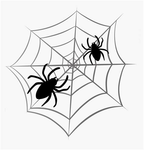 Halloween Spider Web Clipart 2 Clipartcow - Transparent Background ...