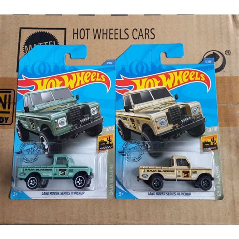 Jual Hot Wheels LAND ROVER SERIES III PICKUP Shopee Indonesia