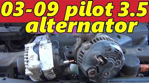 How To Replace The Alternator On A Honda Pilot Replace