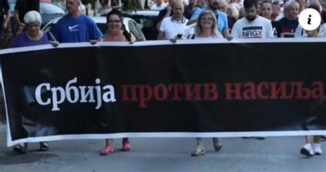 Protest Srbija protiv nasilja održan u nekoliko gradova Sandzacke