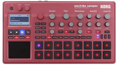 Korg Electribe sampler инструкция