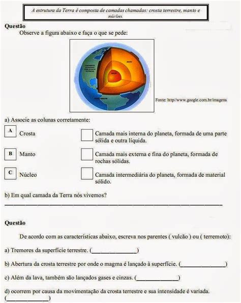 Habilidades Geografia 4 Ano