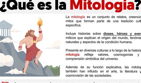 O Que Significa Mitou - Qué es un MITO: Significado y ORIGEN CULTURAL REVELADO