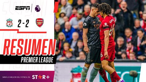 Partidazo Y Empate En Anfield Entre Los Reds Y Los Gunners I