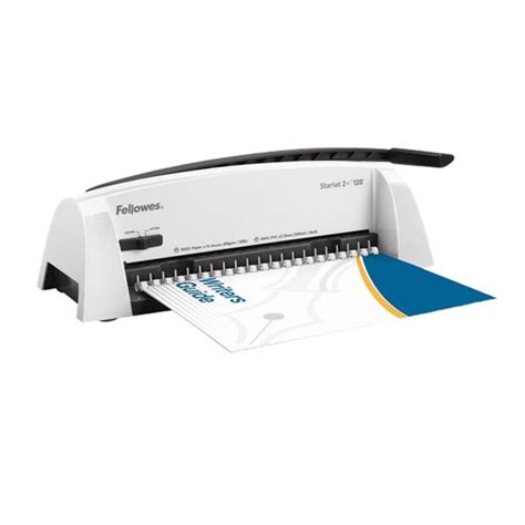 Rilegatrice a dorso plastico Starlet 2+- 120 fogli - Fellowes 5227901