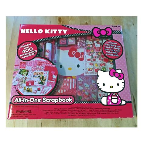 Items Similar To Hello Kitty Scrapbook Kit On Etsy