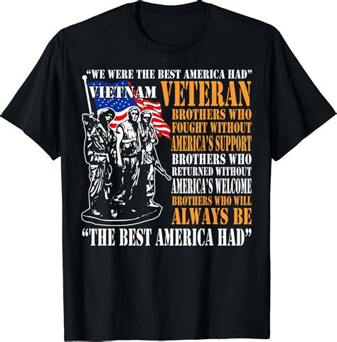 We Were The Best America Had Vietnam Veteran T Shirt