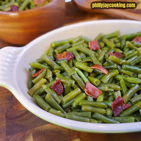 Delicious Southern Style Frozen Green Beans Recipe Philly Jay Cooking