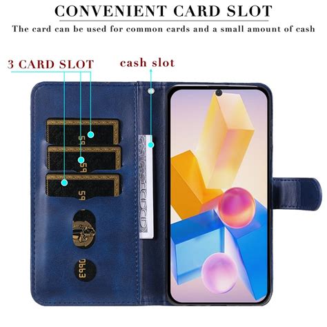 For Infinix Hot Hot Pro Fashion Calf Texture Zipper Leather Phone Case Blue Alexnld