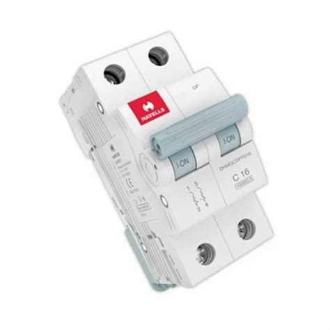 Havells Double Pole Dp C Curve Mcb At Rs Havells Miniature