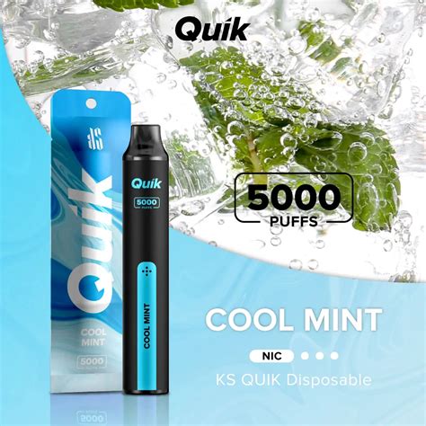 ซอ KS Quik 5000 Cool Mint KS Quik 5000 กลนมนท Let s RELX