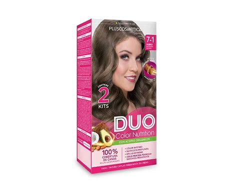 Tinte Duo Color Nutrition Rubio Mediano Cenizo El Peluquero