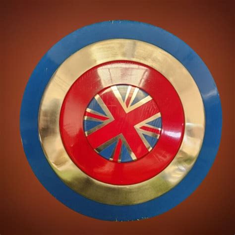 Marvels Avengers Legend Captain America Metal Shield Christmas Gift Etsy