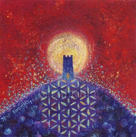 Glastonbury Tor Card Tor Of Life Glastonbury Tor Glastonbury