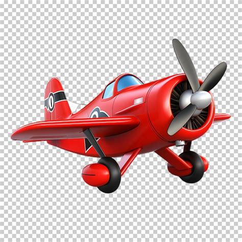 Desenho Do Avião Vermelho - Estilo de desenho animado de avião vermelho isolado em fundo ...