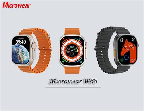 Microwear W68 Ultra Smartwatch Price in BD
