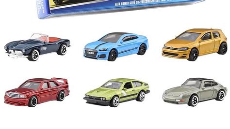 Four Hot Wheels European Car Culture Sets Of Six Cars Autoevolution