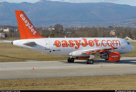 G EZII EasyJet Airbus A319 111 Photo By Ben King ID 220979