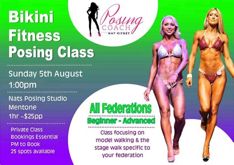 Fitness Bikini Model Posing Class ICN