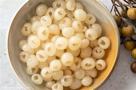 How to Dry Longan Fruit - Delightful Plate