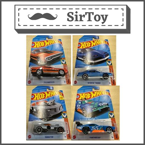 Mattel Hot Wheels Muscle Mania Collection Shopee Malaysia