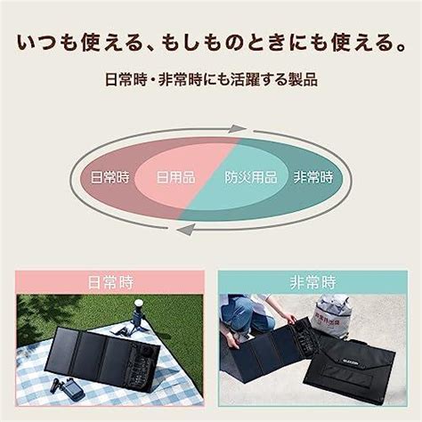 エレコム ソーラーチャージャー ソーラーパネル 21w 3枚 2ポート Usb C ×1 Usb A ×1 折りたたみ式 デジタル