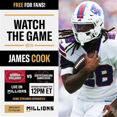 James Cook stream!! : r/buffalobills